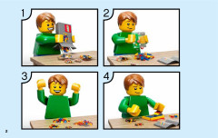 LEGO 31074 instructions page 2 – build guide