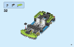 LEGO 31074 instructions page 31 – build guide
