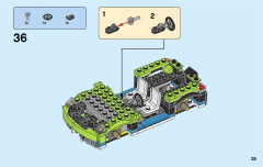 LEGO 31074 instructions page 35 – build guide