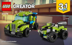 LEGO 31074 instructions page 1 – build guide