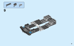 LEGO 31074 instructions page 11 – build guide