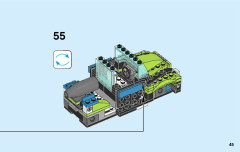 LEGO 31074 instructions page 45 – build guide