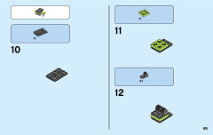 LEGO 31074 instructions page 65 – build guide