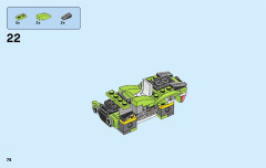 LEGO 31074 instructions page 74 – build guide