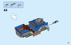 LEGO 31075 instructions page 43 – build guide
