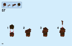 LEGO 31075 instructions page 56 – build guide