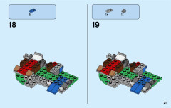 LEGO 31075 instructions page 21 – build guide