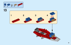 LEGO 31076 instructions page 11 – build guide