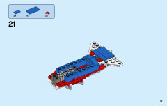 LEGO 31076 instructions page 17 – build guide
