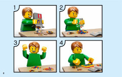 LEGO 31076 instructions page 2 – build guide