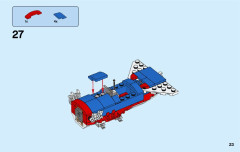 LEGO 31076 instructions page 23 – build guide