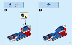 LEGO 31076 instructions page 13 – build guide
