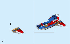 LEGO 31076 instructions page 18 – build guide