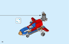 LEGO 31076 instructions page 34 – build guide