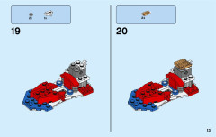 LEGO 31076 instructions page 13 – build guide