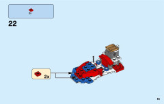 LEGO 31076 instructions page 15 – build guide