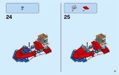 LEGO 31076 instructions page 17 – build guide