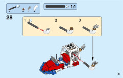 LEGO 31076 instructions page 21 – build guide