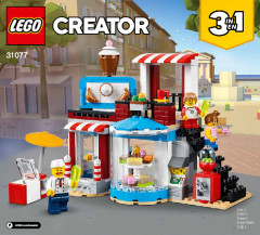 LEGO 31077 instructions page 1 – build guide