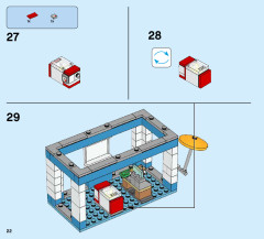 LEGO 31077 instructions page 22 – build guide