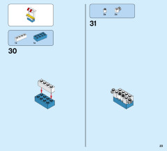 LEGO 31077 instructions page 23 – build guide