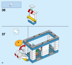 LEGO 31077 instructions page 26 – build guide
