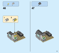 LEGO 31077 instructions page 31 – build guide