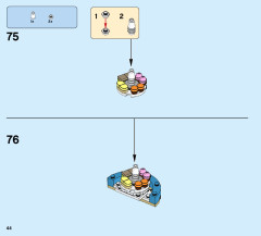 LEGO 31077 instructions page 44 – build guide