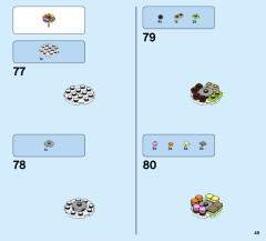 LEGO 31077 instructions page 45 – build guide