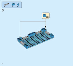LEGO 31077 instructions page 6 – build guide