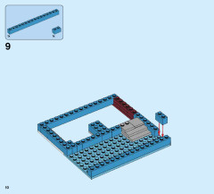 LEGO 31077 instructions page 10 – build guide