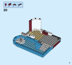 LEGO 31077 instructions page 21 – build guide