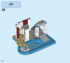 LEGO 31077 instructions page 36 – build guide