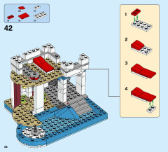 LEGO 31077 instructions page 44 – build guide