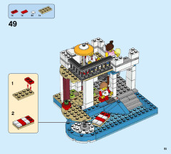 LEGO 31077 instructions page 51 – build guide