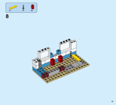 LEGO 31077 instructions page 11 – build guide