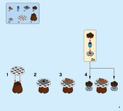 LEGO 31077 instructions page 3 – build guide