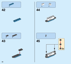 LEGO 31077 instructions page 40 – build guide