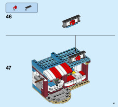 LEGO 31077 instructions page 41 – build guide
