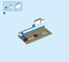 LEGO 31077 instructions page 9 – build guide