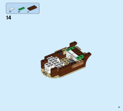 LEGO 31078 instructions page 11 – build guide