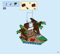 LEGO 31078 instructions page 25 – build guide