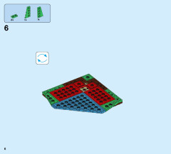 LEGO 31078 instructions page 6 – build guide