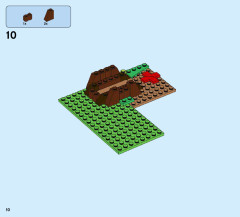 LEGO 31078 instructions page 10 – build guide