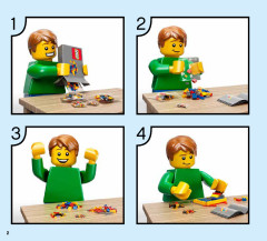 LEGO 31078 instructions page 2 – build guide