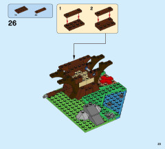 LEGO 31078 instructions page 23 – build guide
