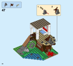 LEGO 31078 instructions page 44 – build guide
