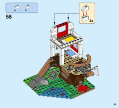 LEGO 31078 instructions page 55 – build guide