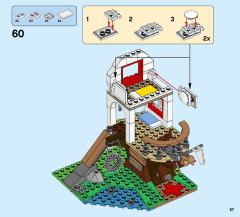 LEGO 31078 instructions page 57 – build guide