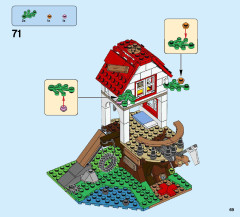 LEGO 31078 instructions page 69 – build guide